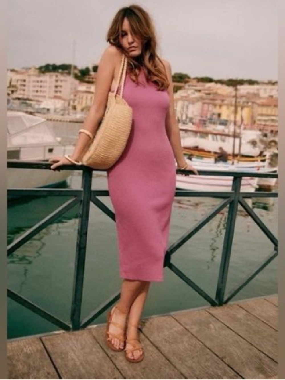 Sézane Enola Dress Iris Color Medium NWT Summer Spring Perfection!🌸🌸